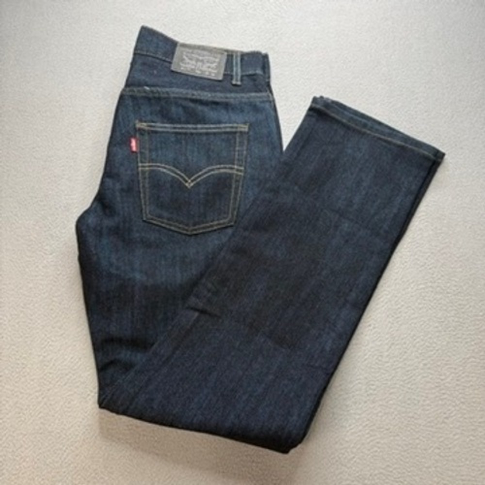 Levis 511 Slim Jeans Regular Fit 18 Reg 29x29 (FIT 30x29) Dark Wash Blue Classic